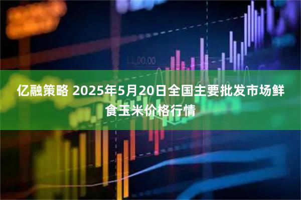 亿融策略 2025年5月20日全国主要批发市场鲜食玉米价格行情